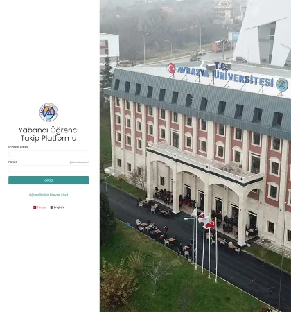 Avrasya Üniversitesi Öğrenci Takip